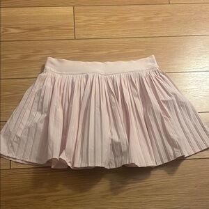 Lululemon Athletica Cream Skater Mini Skirt